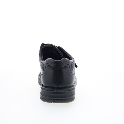 Drew Mansfield Mens Black Extra Extra Wide 6E Lifestyle Sneakers Shoes