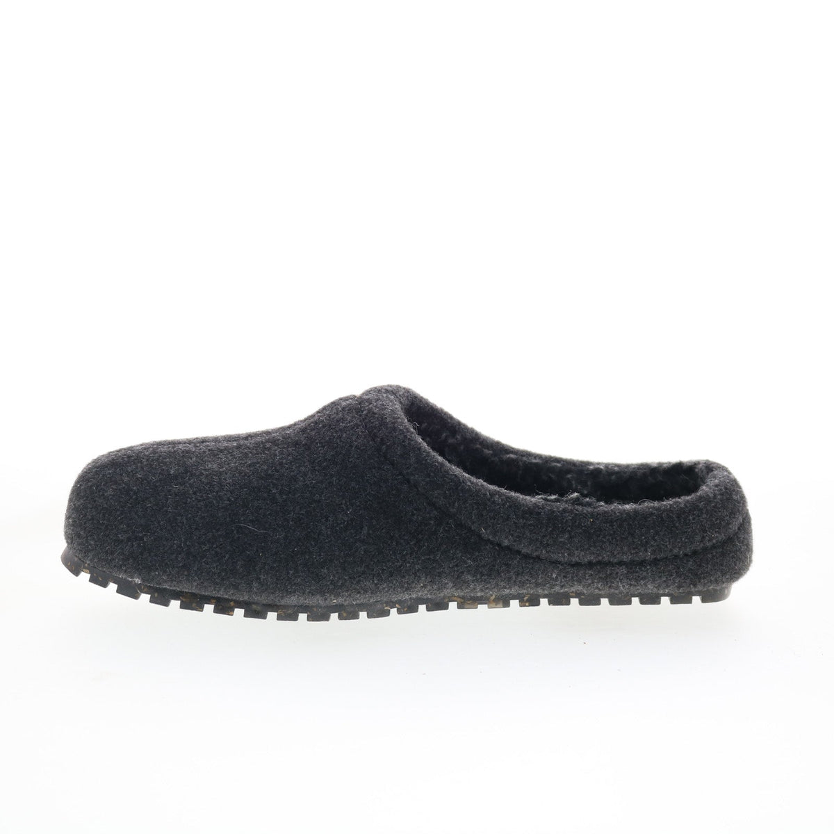 Minnetonka Corbin Slipper 45355-CHR Mens Gray Canvas Clogs Slippers Shoes