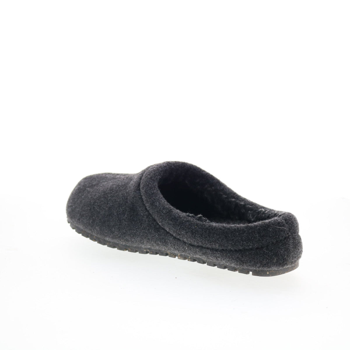 Minnetonka Corbin Slipper 45355-CHR Mens Gray Canvas Clogs Slippers Shoes