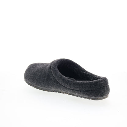 Minnetonka Corbin Slipper 45355-CHR Mens Gray Canvas Clogs Slippers Shoes