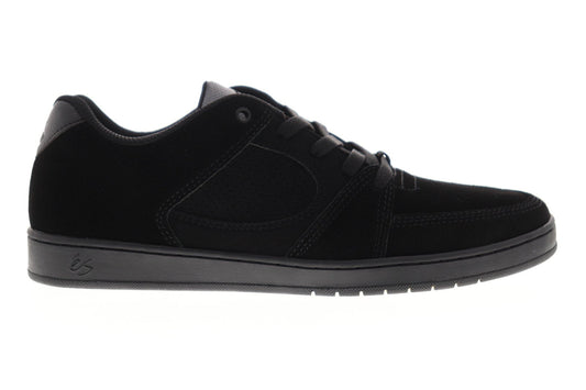 ES Accel Slim 5101000144004 Mens Black Suede Skate Inspired Sneakers Shoes