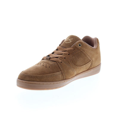ES Accel Slim 5101000144212 Mens Brown Suede Skate Inspired Sneakers Shoes