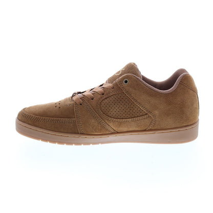 ES Accel Slim 5101000144212 Mens Brown Suede Skate Inspired Sneakers Shoes