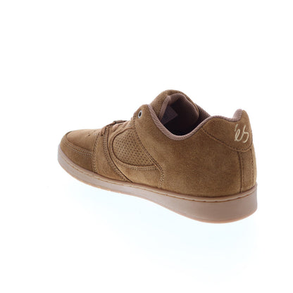ES Accel Slim 5101000144212 Mens Brown Suede Skate Inspired Sneakers Shoes