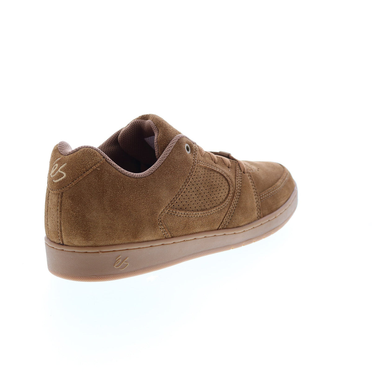 ES Accel Slim 5101000144212 Mens Brown Suede Skate Inspired Sneakers Shoes