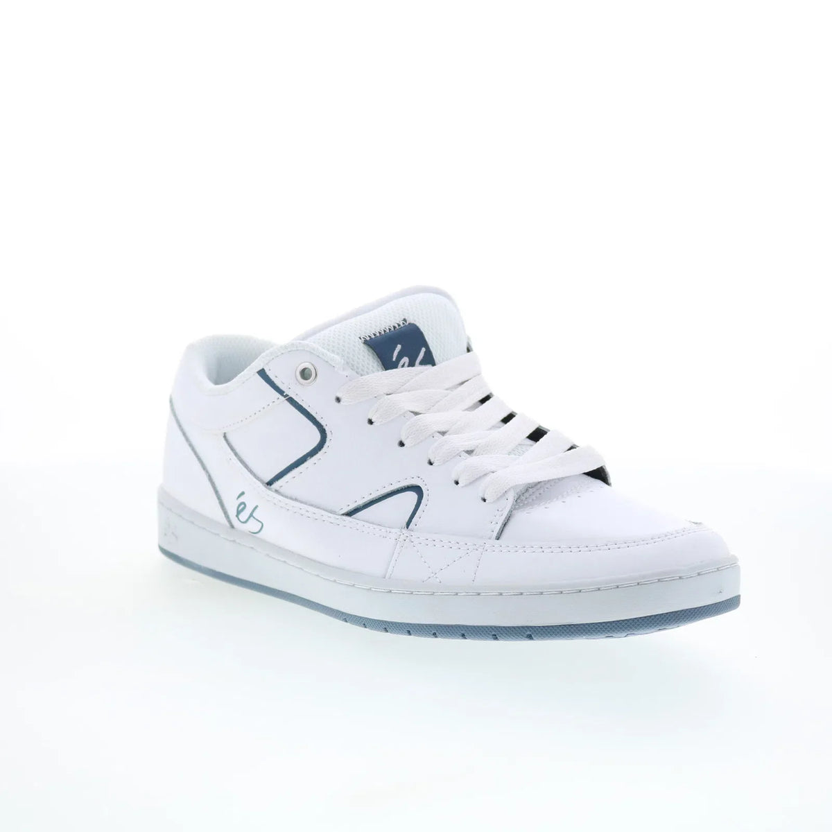 ES Sophisto 5101000211155 Mens White Leather Skate Inspired Sneakers Shoes