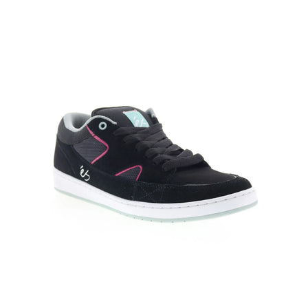 ES Sophisto 5101000211570 Mens Black Suede Skate Inspired Sneakers Shoes