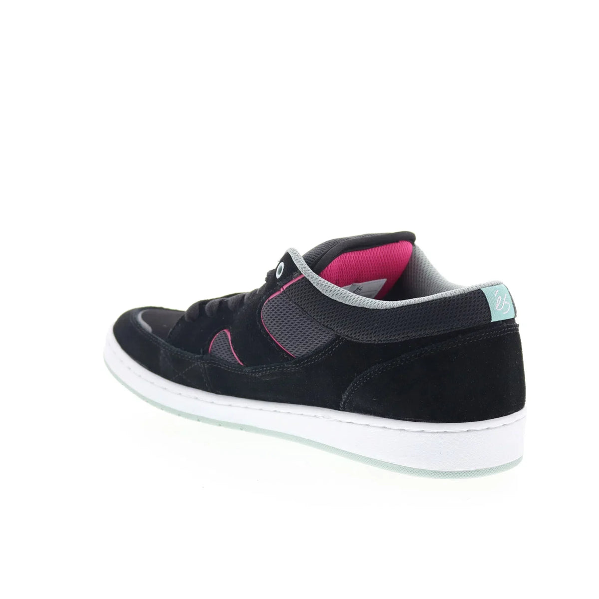 ES Sophisto 5101000211570 Mens Black Suede Skate Inspired Sneakers Shoes