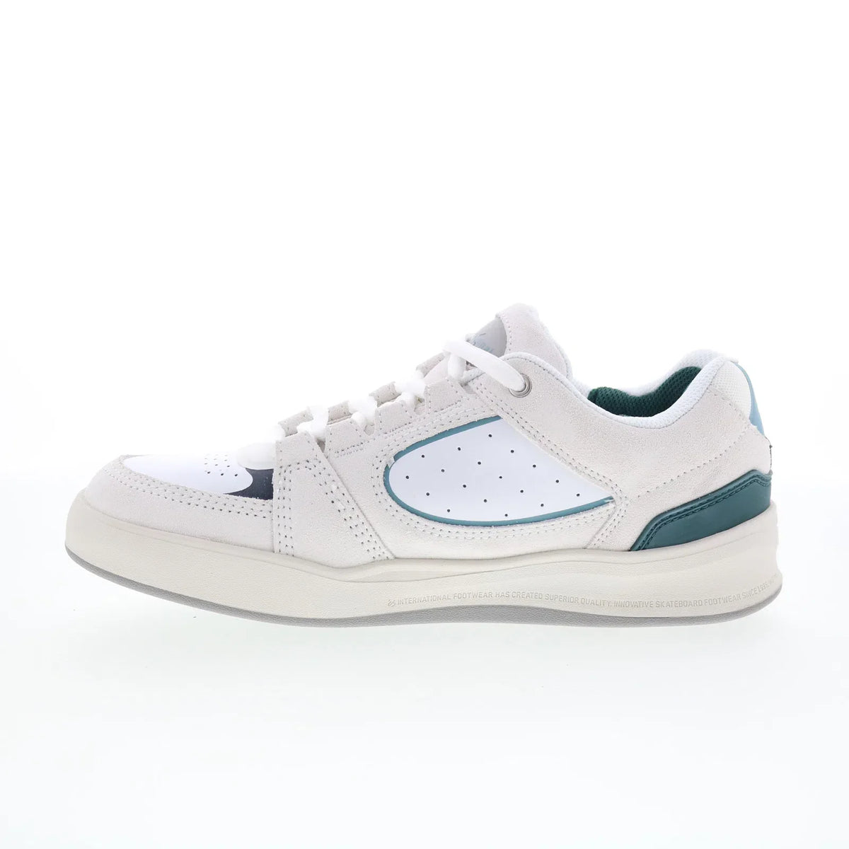 ES Accel Fit 5101000214050 Mens Gray Leather Skate Inspired Sneakers Shoes