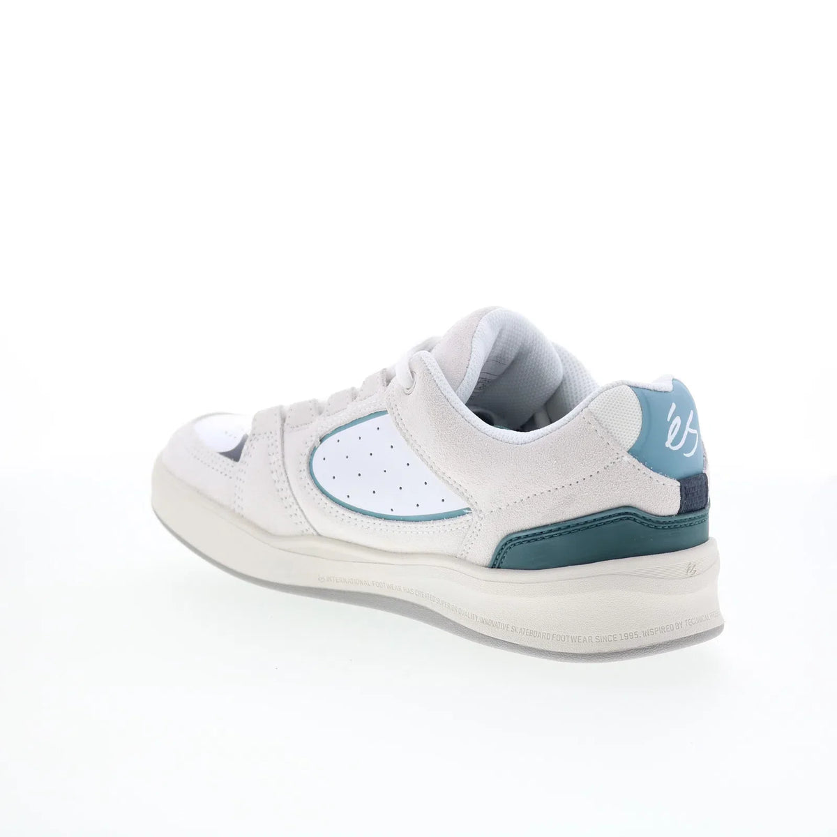 ES Accel Fit 5101000214050 Mens Gray Leather Skate Inspired Sneakers Shoes