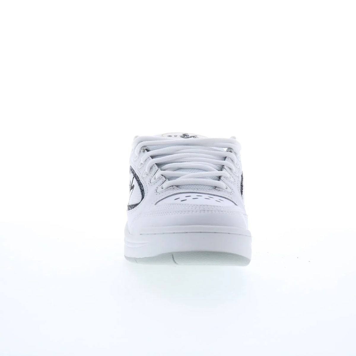 ES Creager 5102000062126 Mens White Leather Skate Inspired Sneakers Shoes