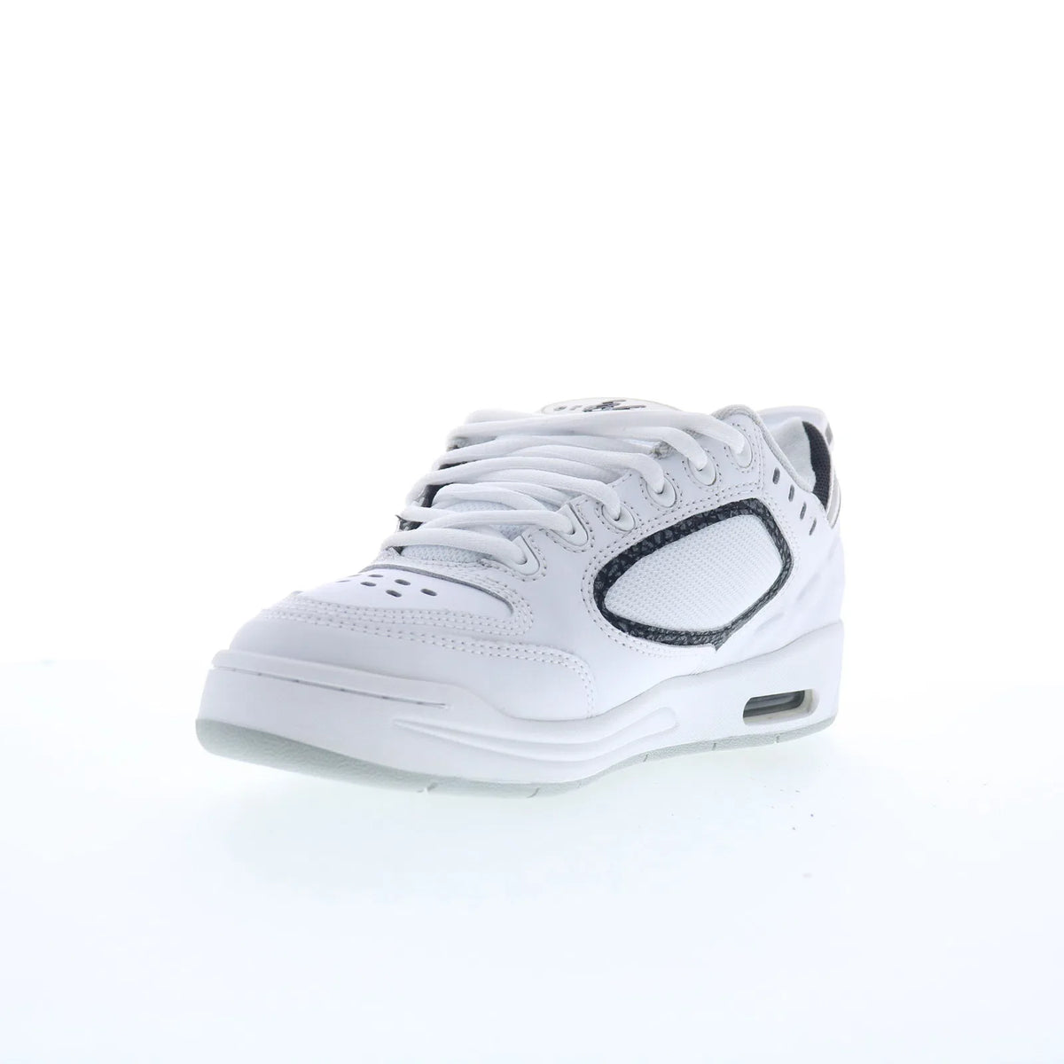 ES Creager 5102000062126 Mens White Leather Skate Inspired Sneakers Shoes