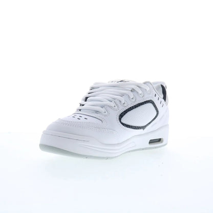 ES Creager 5102000062126 Mens White Leather Skate Inspired Sneakers Shoes