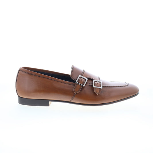 Zelli Italia Gatto Calfskin Mens Brown Loafers & Slip Ons Casual Shoes