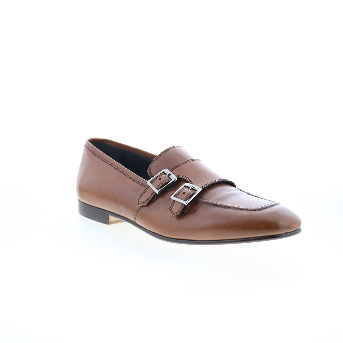 Zelli Italia Gatto Calfskin Mens Brown Loafers & Slip Ons Casual Shoes