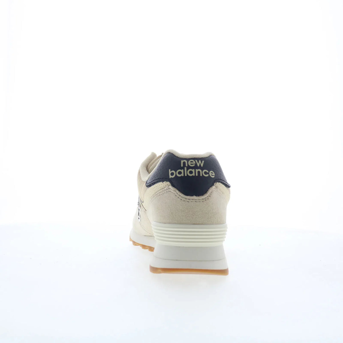 New Balance 574 U574RAC Mens Beige Suede Lace Up Lifestyle Sneakers Shoes