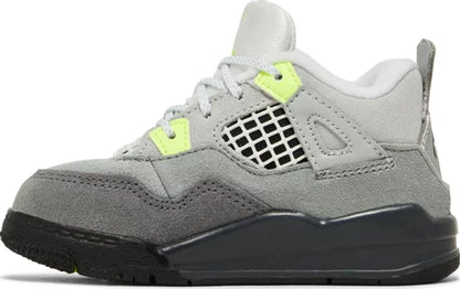 Nike Toddlers Air Jordan 4 Retro SE Sneakers - 'Neon 95'