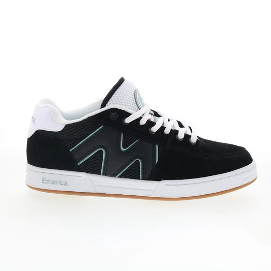 Emerica OG-1 6101000152898 Mens Black Suede Skate Inspired Sneakers Shoes