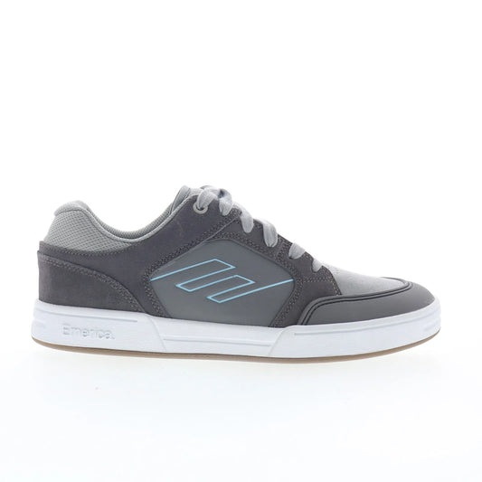 Emerica Heritic 6101000155076 Mens Gray Skate Inspired Sneakers Shoes