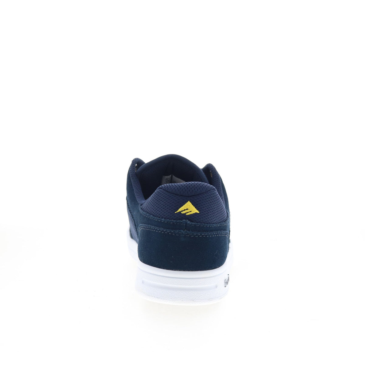 Emerica Heritic 6101000155401 Mens Blue Suede Skate Inspired Sneakers Shoes