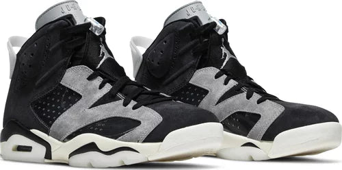 Nike Womens Air Jordan 6 Retro Sneakers - 'Tech Chrome'