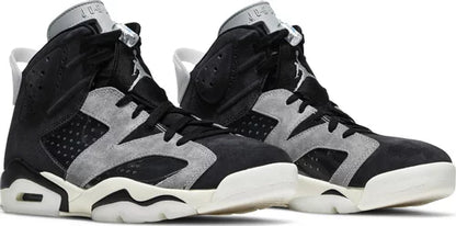 Nike Womens Air Jordan 6 Retro Sneakers - 'Tech Chrome'