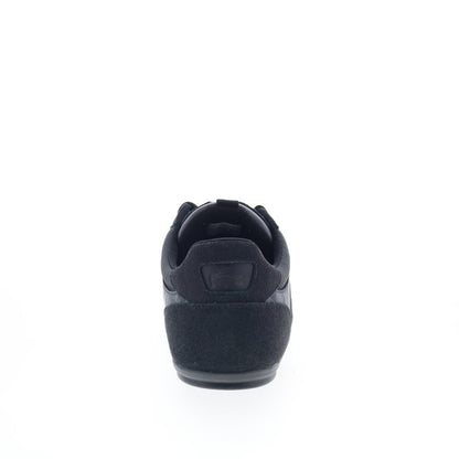 Lacoste Chaymon 125 2 CMA Mens Black Suede Lifestyle Sneakers Shoes