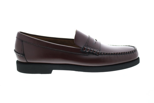 Sebago Dan Polaris 7001GW0-903 Mens Brown Wide Loafers & Slip Ons Penny Shoes