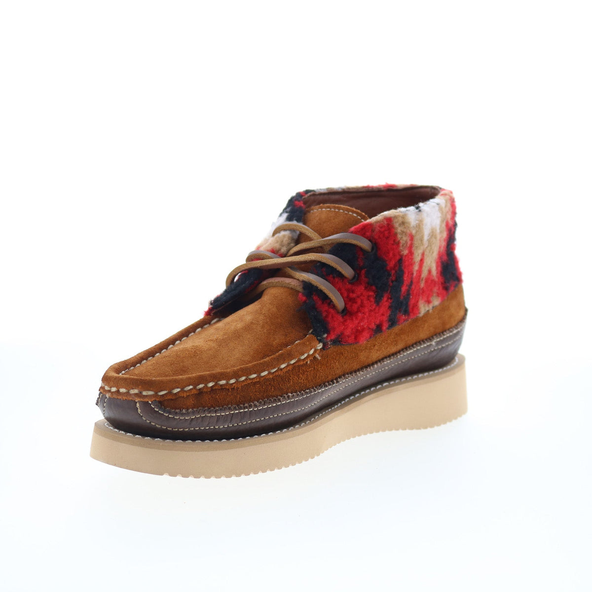 Sebago Miwak Aztec 721289W-A8F Mens Brown Suede Lace Up Chukkas Boots