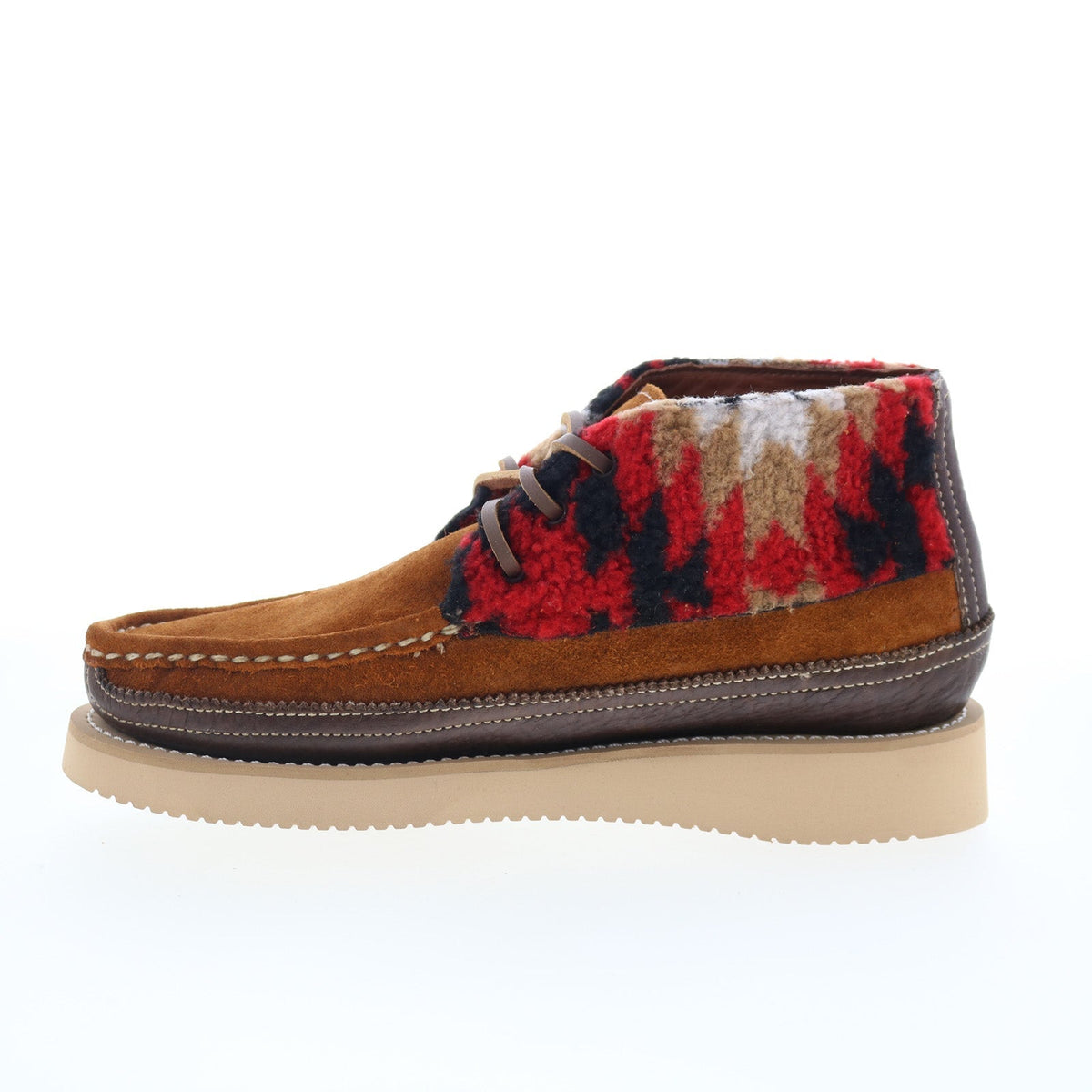 Sebago Miwak Aztec 721289W-A8F Mens Brown Suede Lace Up Chukkas Boots