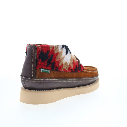 Sebago Miwak Aztec 721289W-A8F Mens Brown Suede Lace Up Chukkas Boots