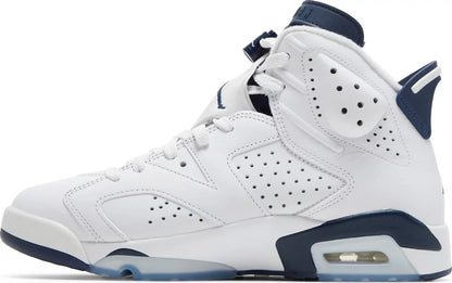 Nike Mens Air Jordan 6 Retro Sneakers - 'Midnight Navy' 2022