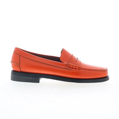 Sebago Dan Outsides 75115NW-A88 Mens Orange Loafers & Slip Ons Penny Shoes
