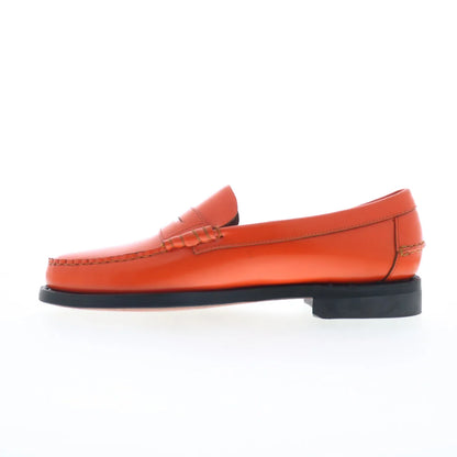 Sebago Dan Outsides 75115NW-A88 Mens Orange Loafers & Slip Ons Penny Shoes