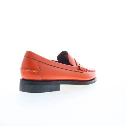 Sebago Dan Outsides 75115NW-A88 Mens Orange Loafers & Slip Ons Penny Shoes