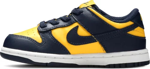Nike Toddlers Dunk Low Sneakers - 'Michigan' 2021
