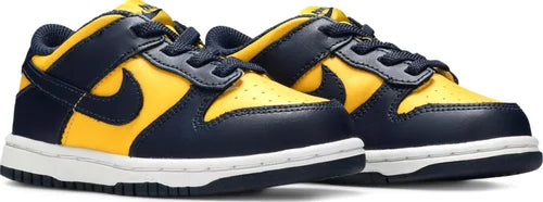 Nike Toddlers Dunk Low Sneakers - 'Michigan' 2021