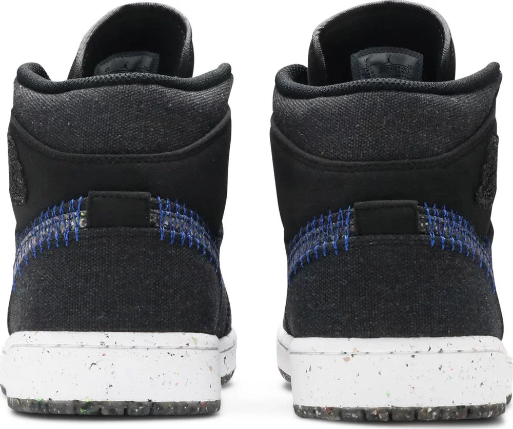 Nike Mens Air Jordan 1 Mid Sneakers - 'Crater'