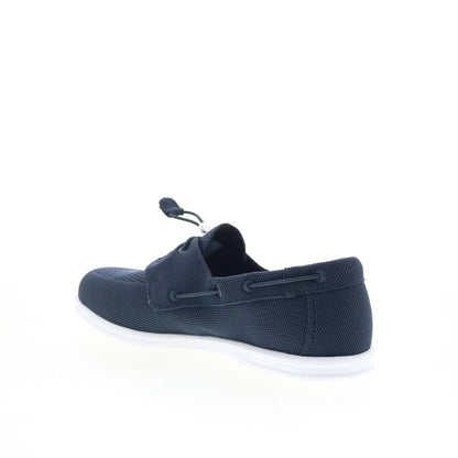 Sebago Monterey 78117KW-908 Mens Blue Canvas Loafers & Slip Ons Boat Shoes