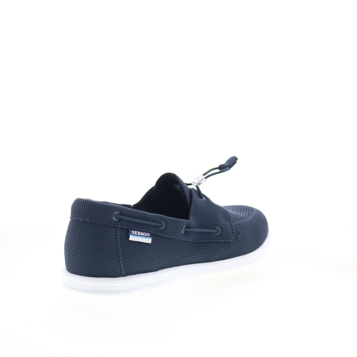 Sebago Monterey 78117KW-908 Mens Blue Canvas Loafers & Slip Ons Boat Shoes
