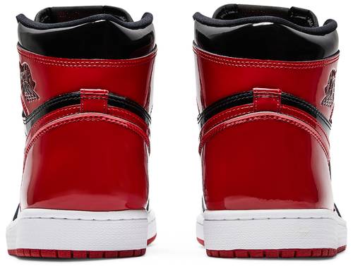 Nike Mens Air Jordan 1 Retro High OG Sneakers - 'Patent Bred'