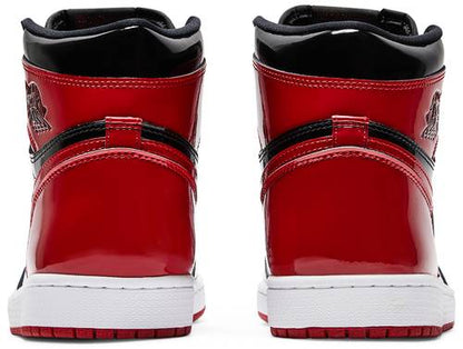 Nike Mens Air Jordan 1 Retro High OG Sneakers - 'Patent Bred'