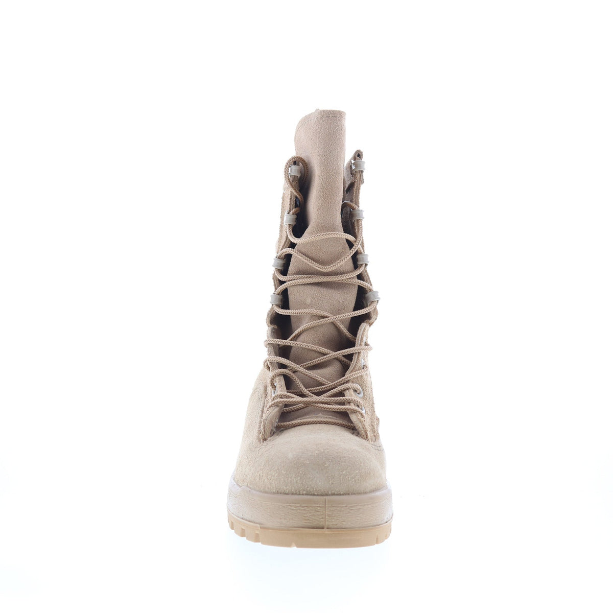 McRae Army Temp Weather Made In USA 7ATW Mens Beige Suede Tactical Boots