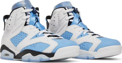 Nike Mens Air Jordan 6 Retro Sneakers - 'UNC Home'