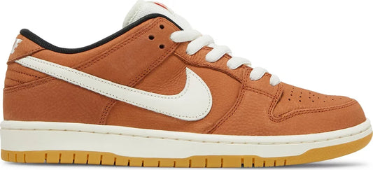 Nike Mens Dunk Low Pro ISO SB Sneakers - 'Dark Russet'