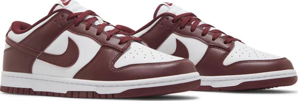 Nike Mens Dunk Low Sneakers - 'Team Red'