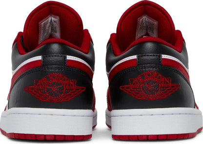 Nike Mens Air Jordan 1 Low Sneakers - 'Reverse Black Toe'