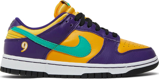Nike Womens Lisa Leslie x Dunk Low Sneakers - 'Sparks'