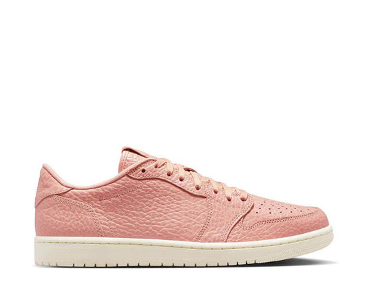 Air Jordan 1 Retro Low No Swoosh "Arctic Orange"
