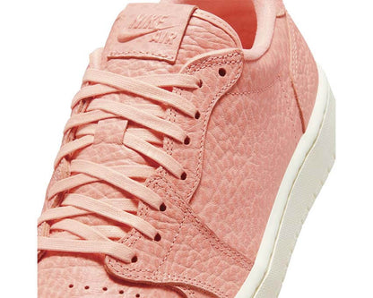 Air Jordan 1 Retro Low No Swoosh "Arctic Orange"